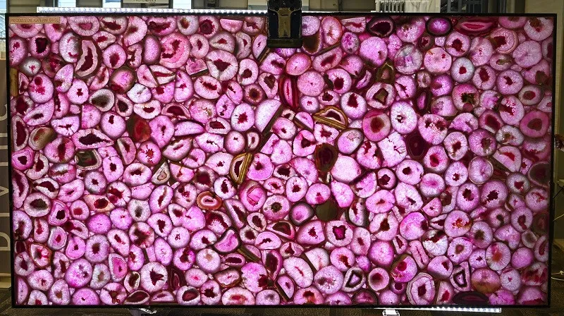 Precious Stone Agate Pink