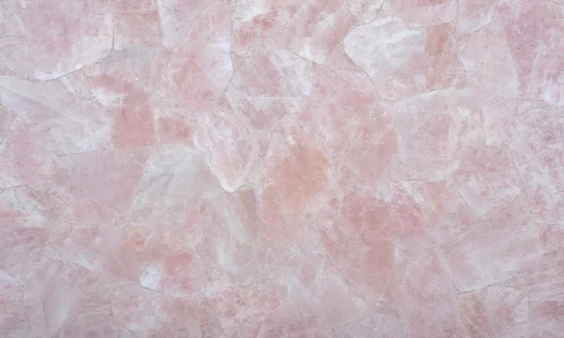 Precious Stone Crystal QUARTZ Dark Pink