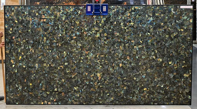 Precious Stone LABRADORITE Blue