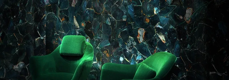 Precious Stone JASPER Desert Green