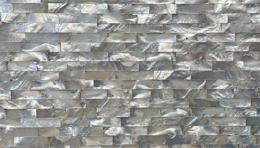 Precious Stone MOTHER OF PEARL White Retro